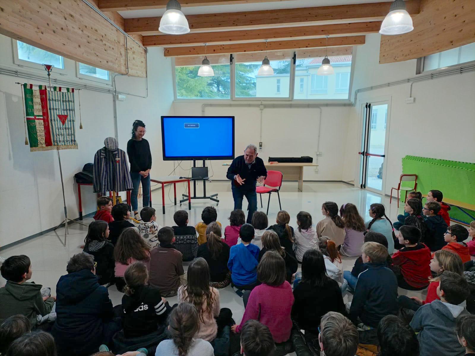 Gli allievi rileggono la Shoah, disegni e storie alla Šorli di Vermegliano