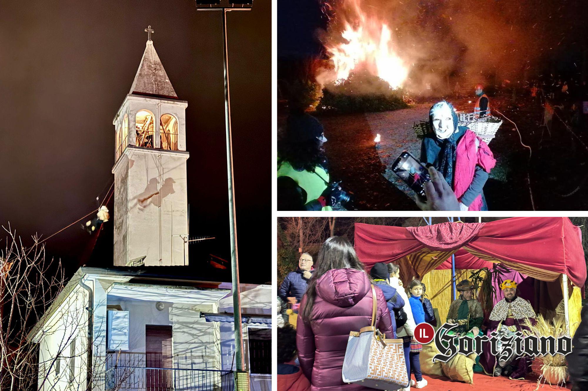 Immagine per Befana giù dal campanile, tutti attorno al pignarûl: Gorizia recupera l'Epifania