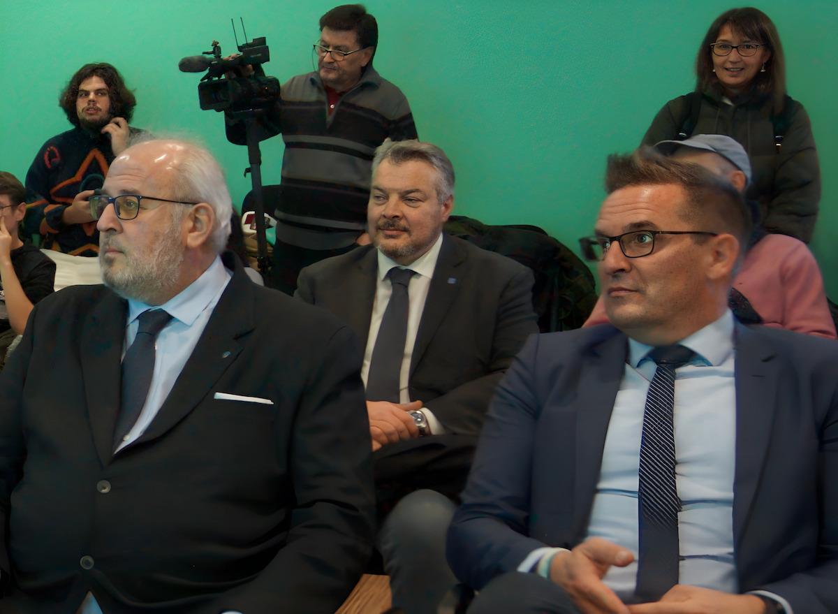 Immagine per I sindaci di Gorizia e Nova Gorica incontrano il pubblico, domande sul 2025