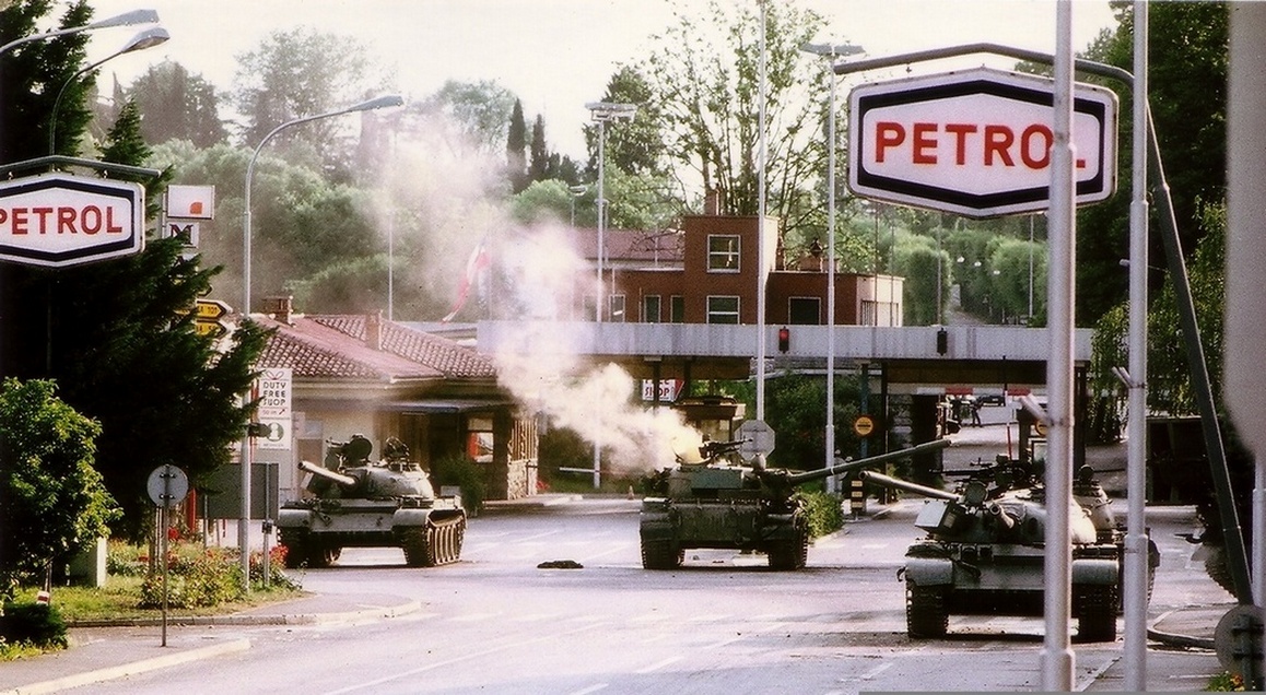 Immagine per Quella guerra che arrivò fino a Gorizia, 30 anni fa tornavano le armi sul confine