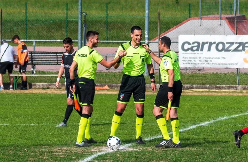 Immagine per Famiglia di arbitri a Gradisca, Toselli promosso in Serie D