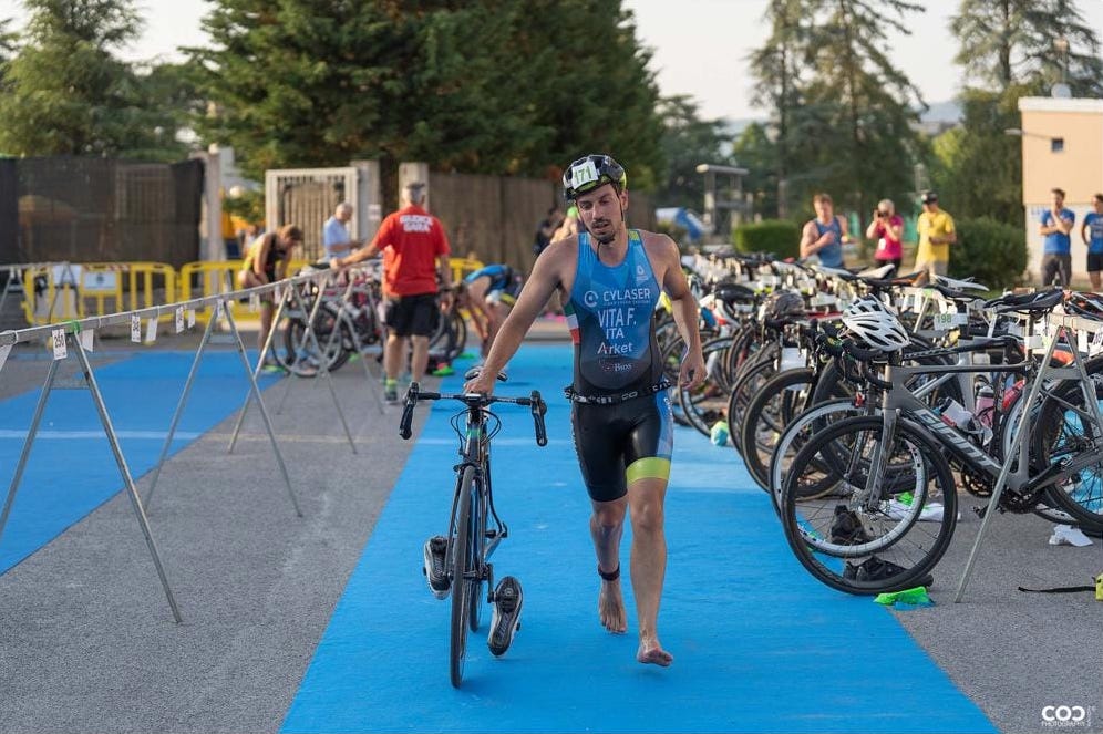 Immagine per Riparte la grande sfida del triathlon a Gorizia, 600 atleti in gara