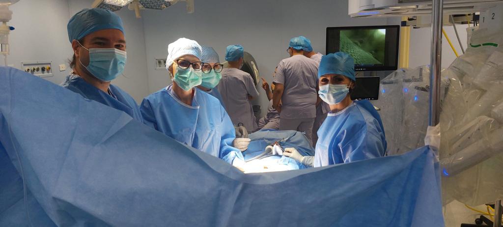 Robot in chirurgia, medici sloveni alla scoperta del reparto di Gorizia