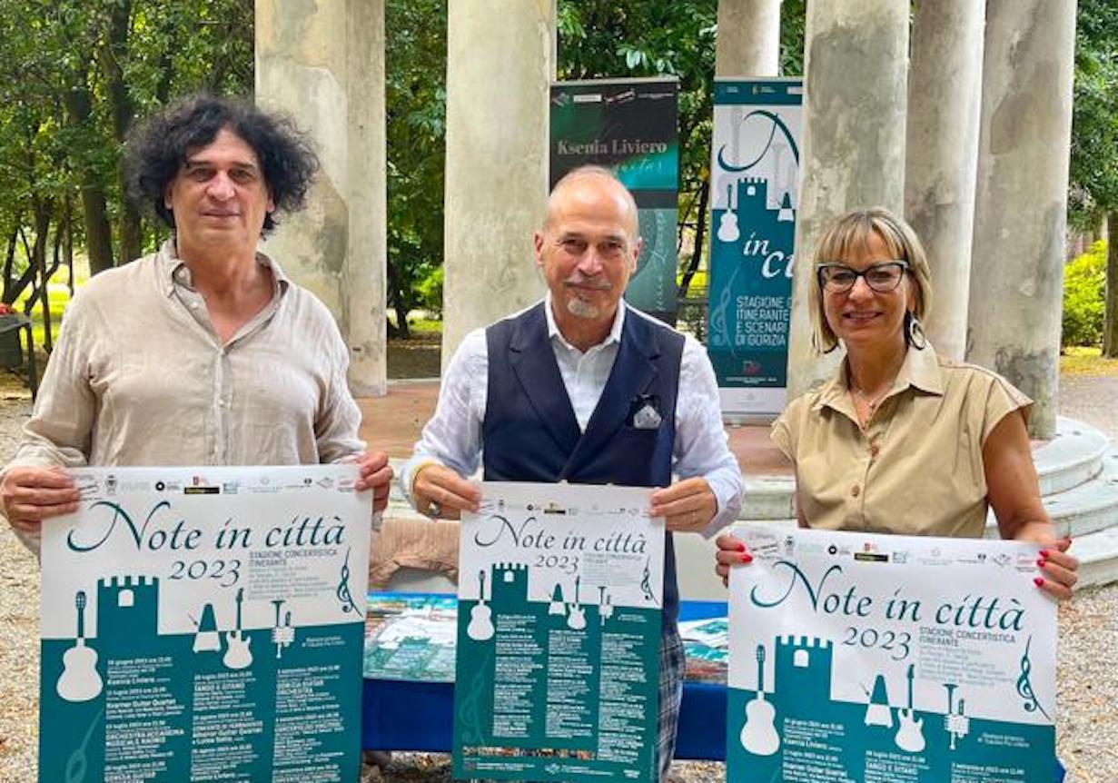Copertina per Note in città torna nell'estate di Gorizia, riparte la stagione di concerti