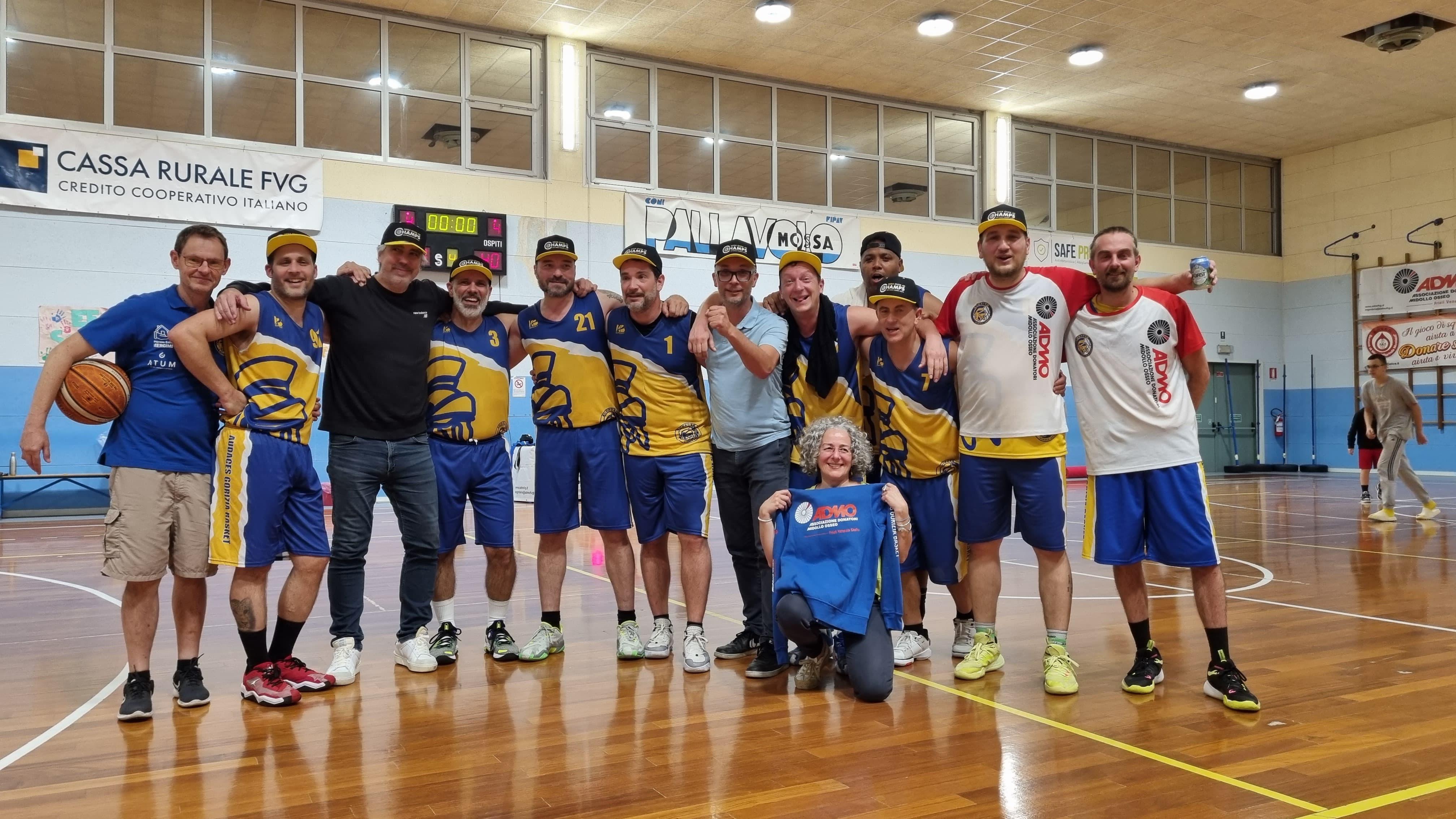 Copertina per Gli over 40 dell'Audaces Gorizia campioni in Fvg, ora sogno scudetto a Rimini