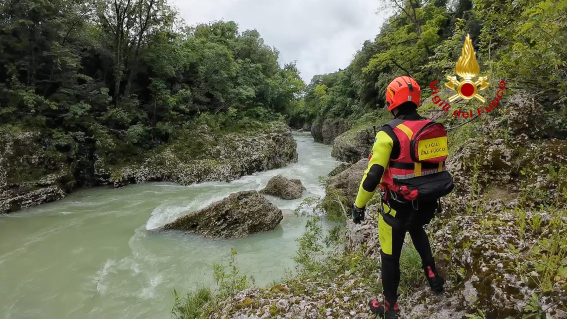 Immagine per Ragazzi nel fiume Natisone, parla il volontario di Medea che ha ritrovato Patrizia