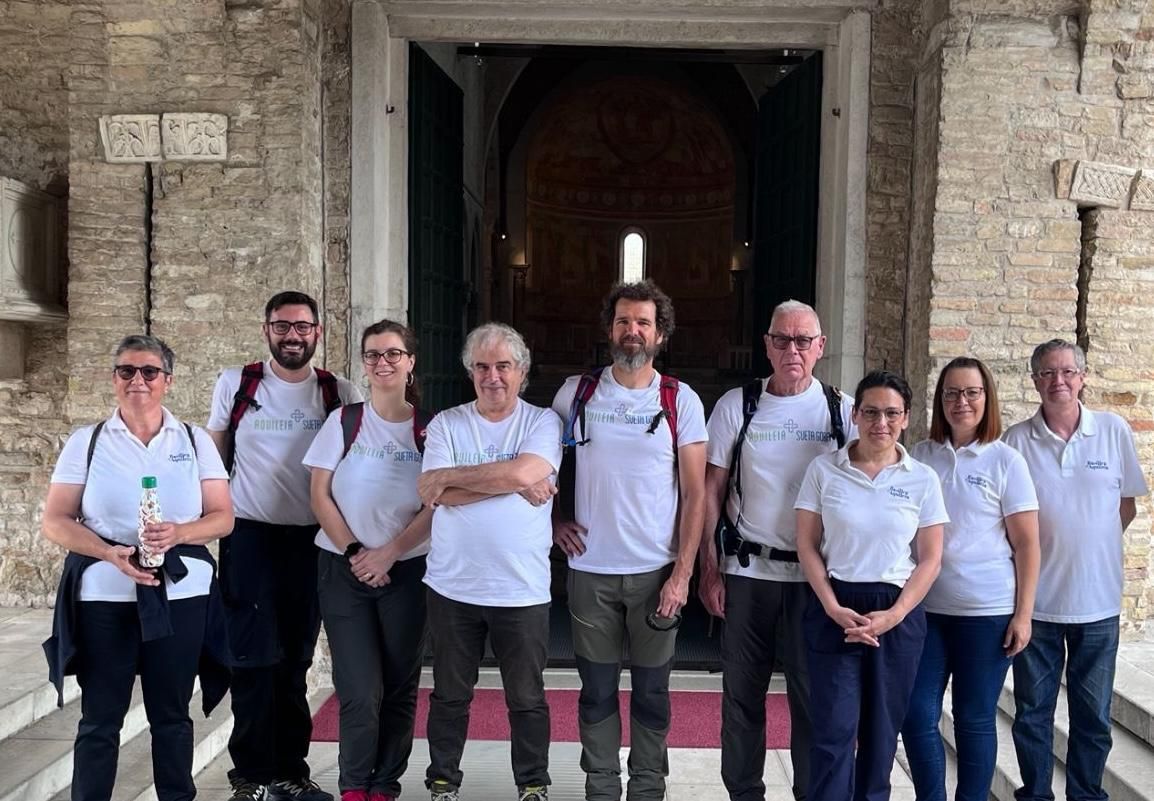 Immagine per Cammino Goriziano, parte la marcia da Aquileia fino alla vetta del Monte Santo