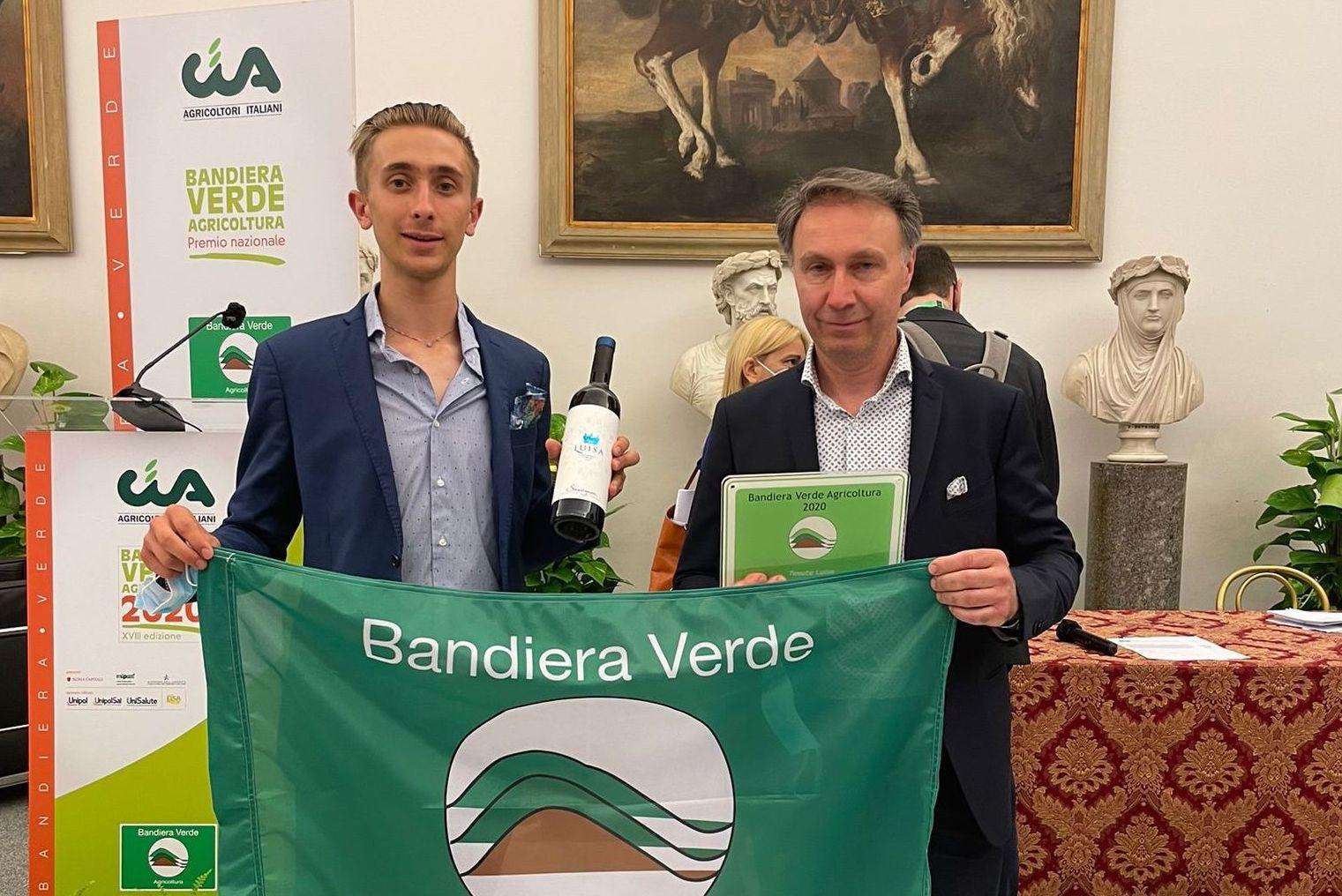 Immagine per Campioni di sostenibilità, Tenuta Luisa di Corona premiata per il suo impegno