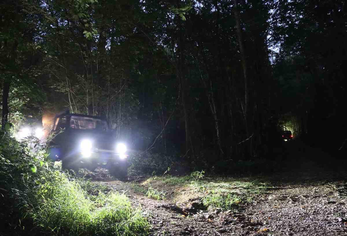 Notte in Collio con i fuoristrada, corsa nella natura fino a Dolegna