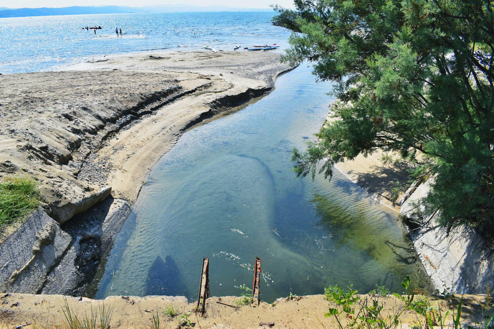Immagine per Acqua dolce e salmastra si riuniscono in Cavana, lavoro a Marina Julia