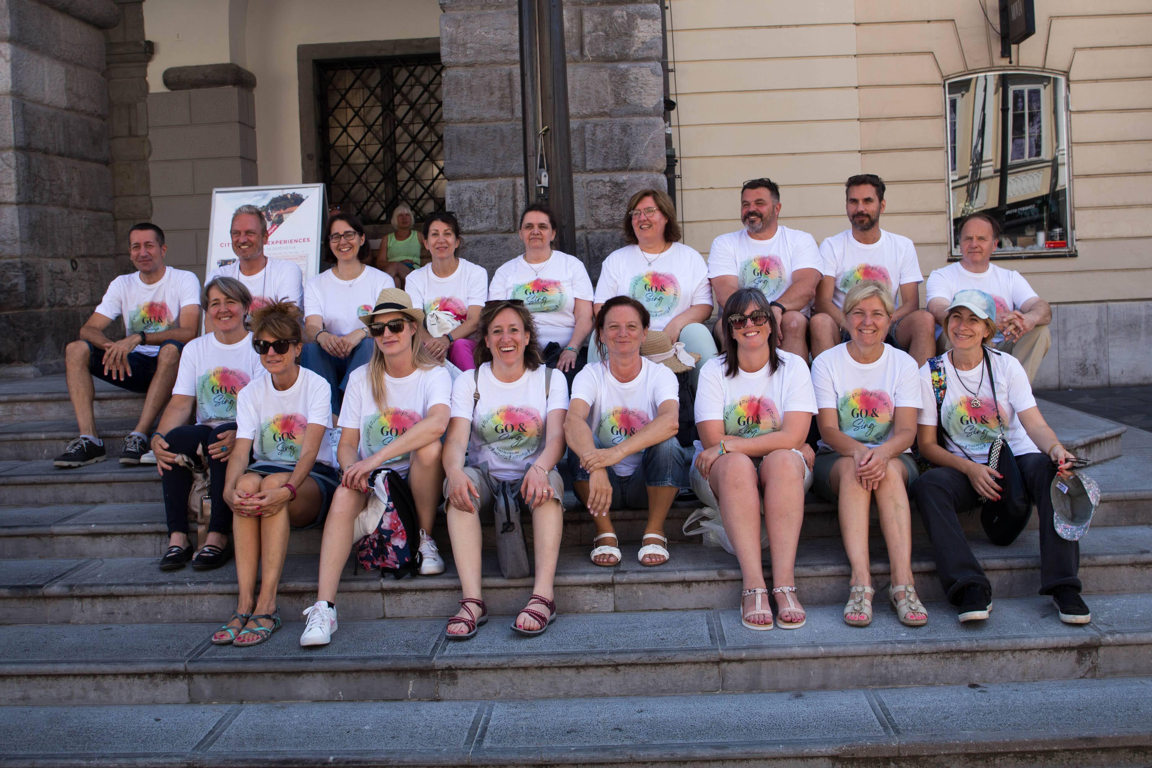 Copertina per Gorizia, il coro dei dipendenti comunali cambia nome e canta a Lubiana