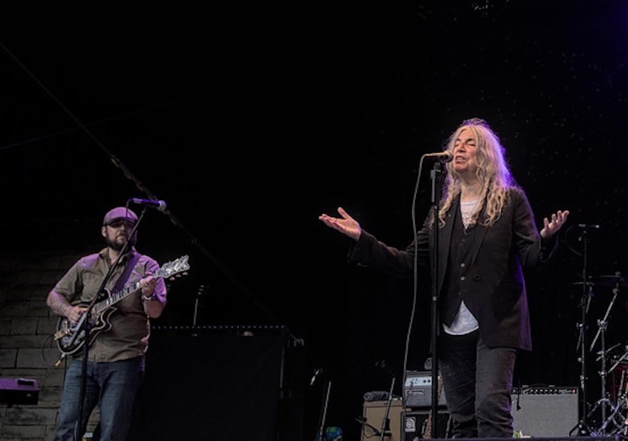 Copertina per Band locali sul palco con Patti Smith a Gorizia, musica dal pomeriggio