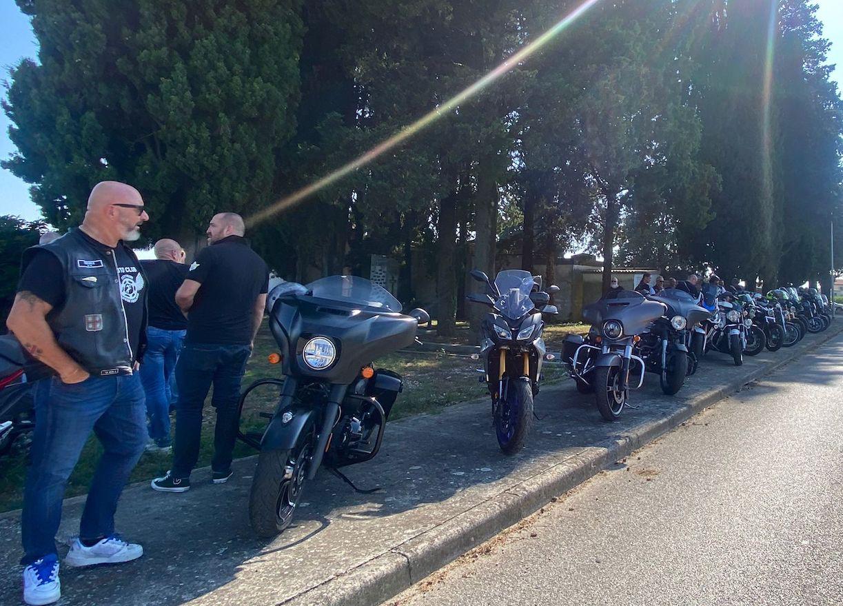 Immagine per Il rombo delle moto saluta Nicola Campion, morto a Cervignano