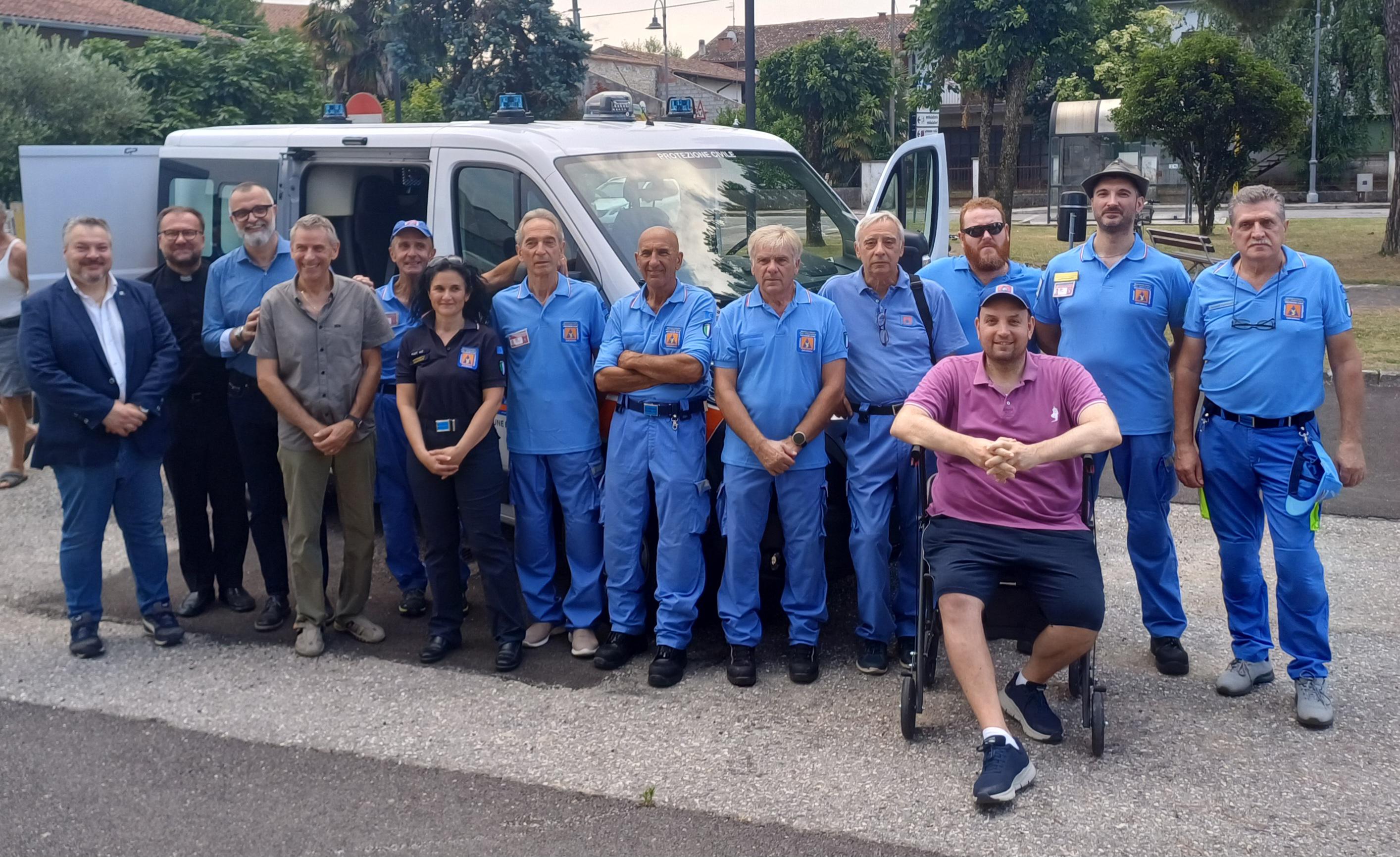 Immagine per Arriva il nuovo furgone della Protezione civile a Medea, pronto per le emergenze