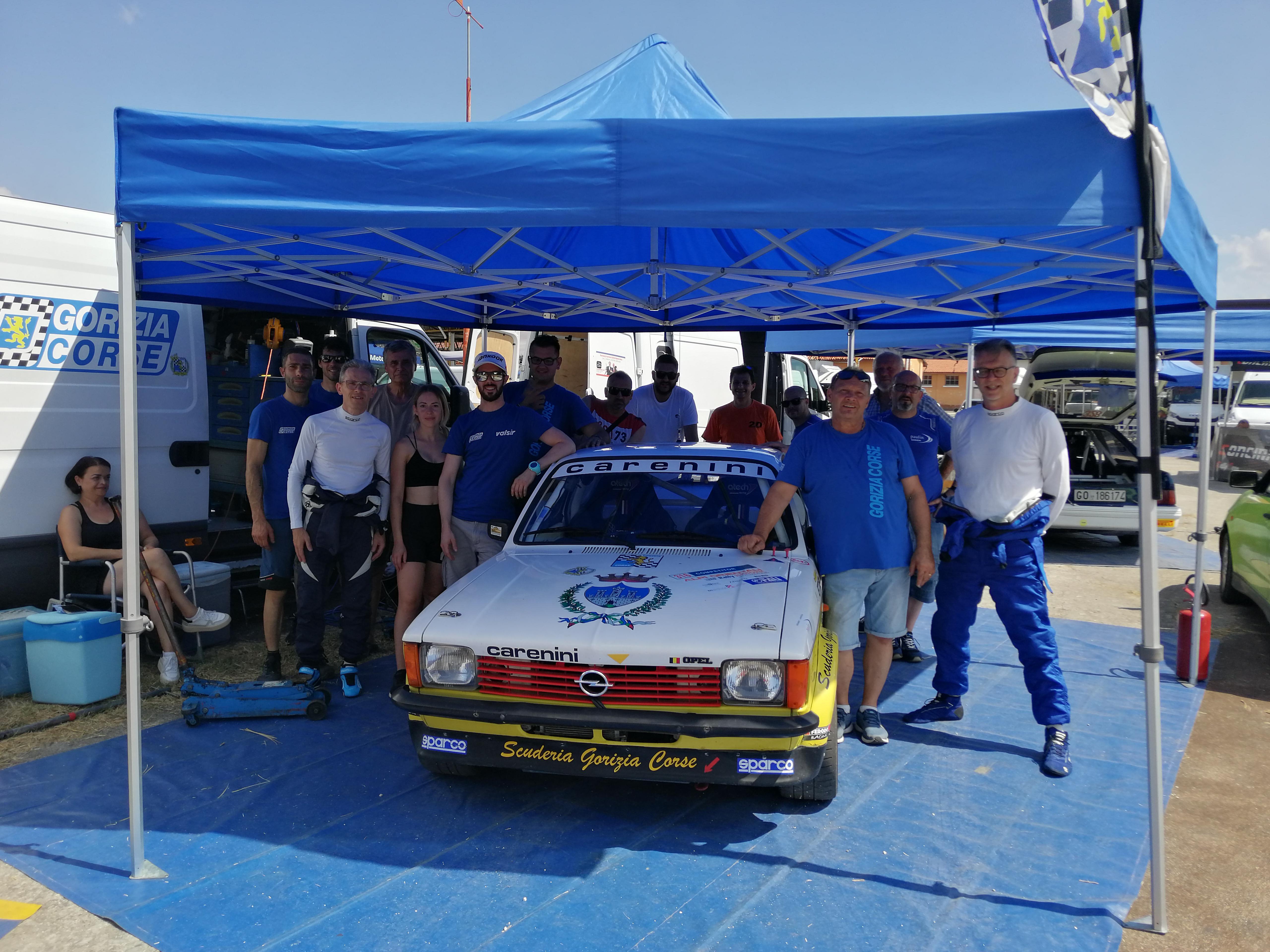 Rally, weekend di impegni per la Gorizia Corse con quattro suoi equipaggi