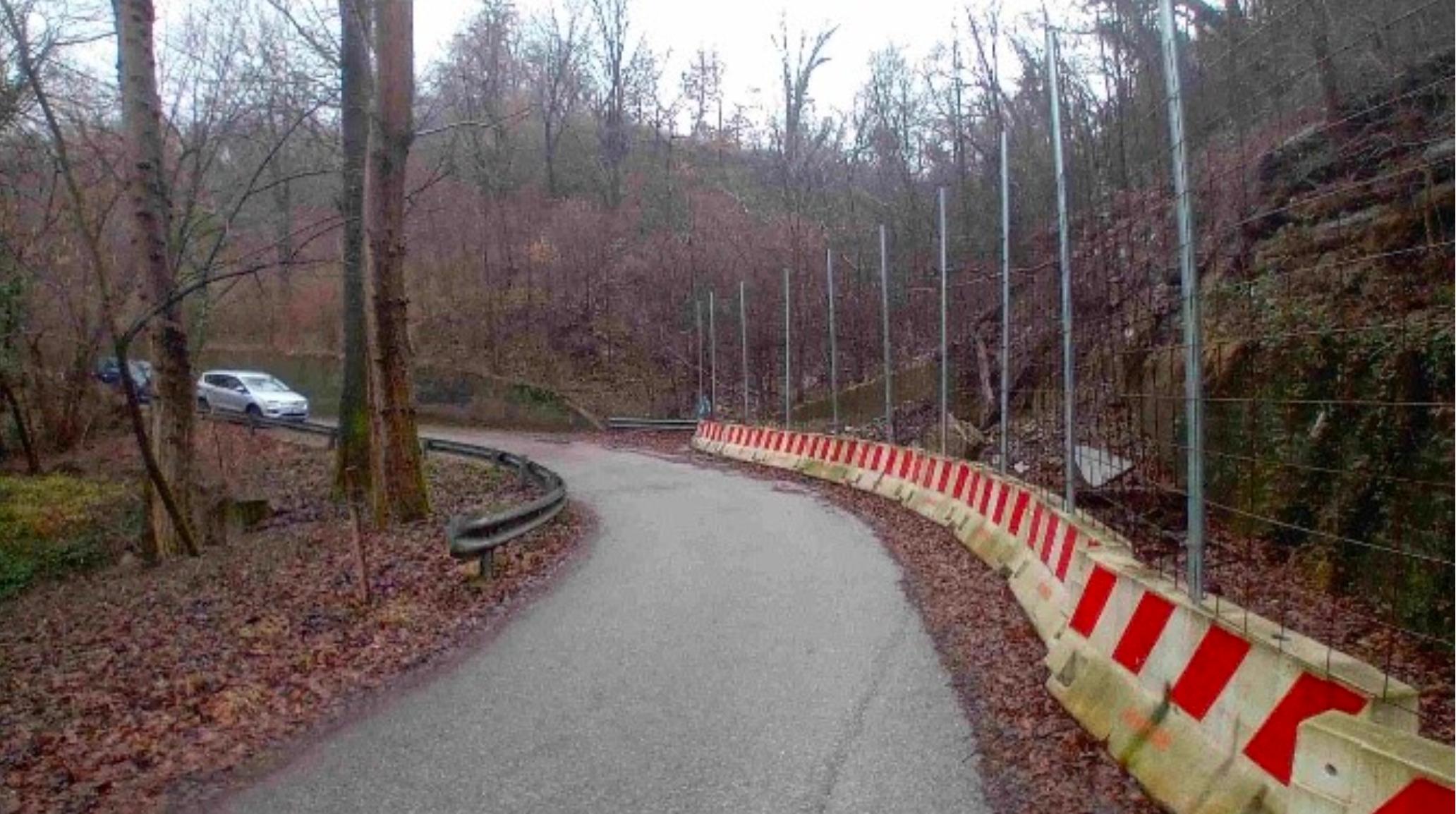 Immagine per Frana sulla strada in località Vinci, cantiere entro la fine dell'estate a Gorizia