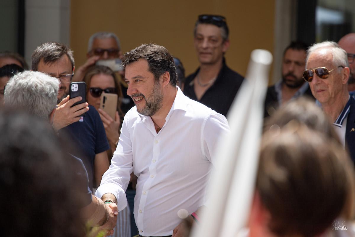Immagine per Matteo Salvini a Redipuglia, il leader della Lega atteso al Sacrario