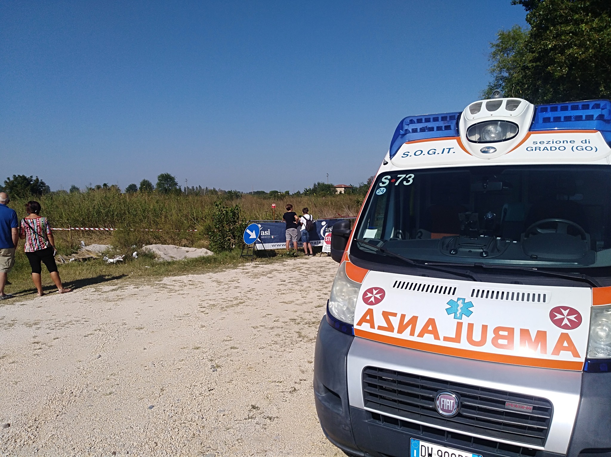Copertina per Ambulanza a Grado, servizio d'urgenza sull'isola attivo 24 ore su 24