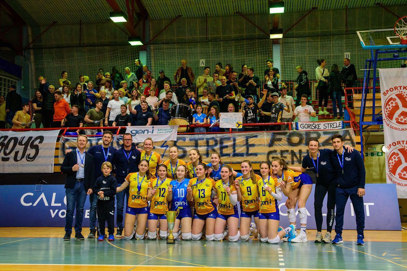 Immagine per La grande festa della pallavolo rosa a Nova Gorica, Golob super ospite