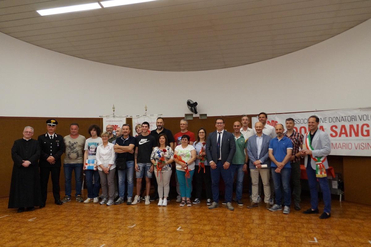 Immagine per La festa Fidas nella comunità di Mariano, Damiano Gallo fa cento donazioni 