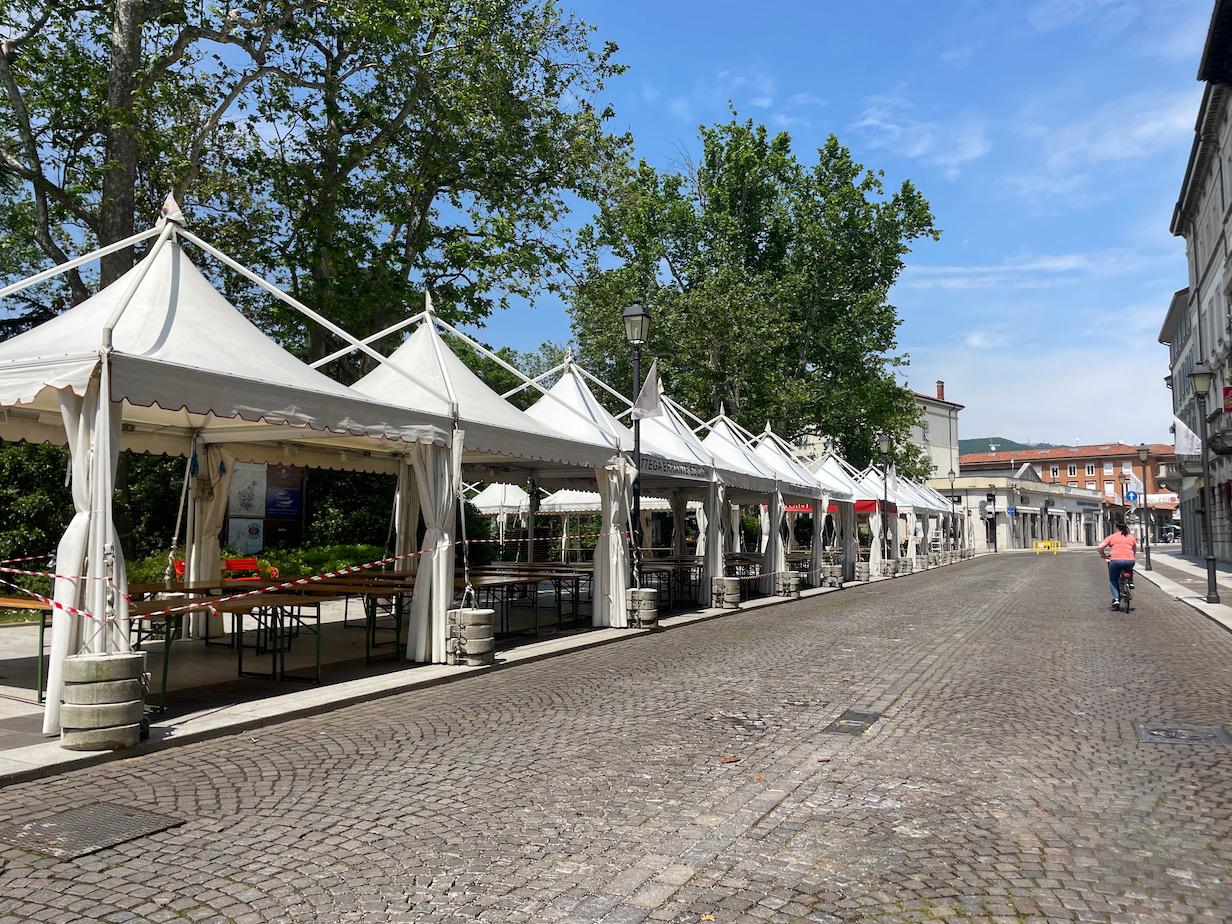 Riparte il festival èStoria dedicato a Donne, gazebo e tende a Gorizia