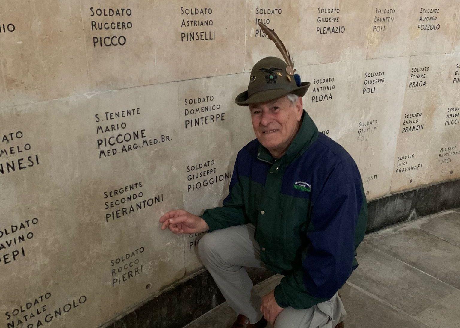 Immagine per Ritrova dopo anni lo zio morto durante la Grande guerra, sepolto a Oslavia