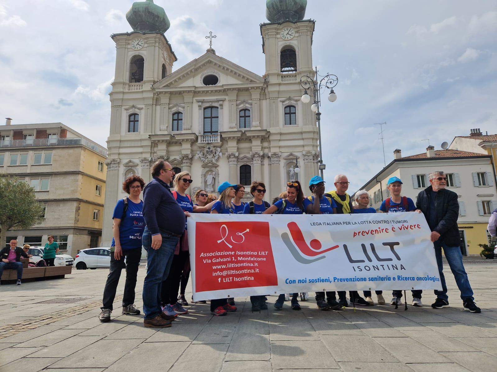 Copertina per In cammino con Lilt, 130 chilometri senza confini arrivano a Gorizia
