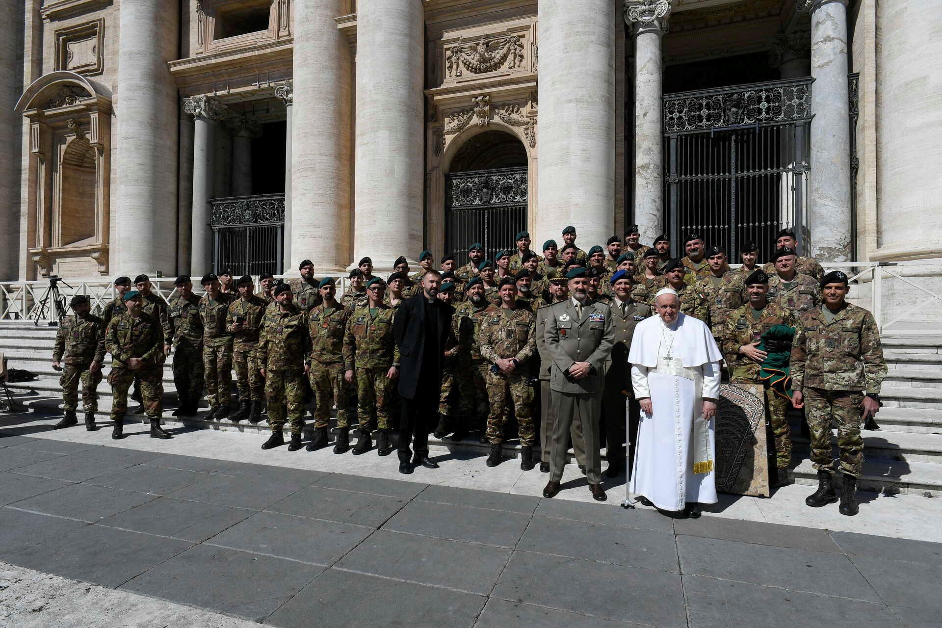 Copertina per La Brigata Pozzuolo del Friuli di Gorizia accolta da Papa Francesco