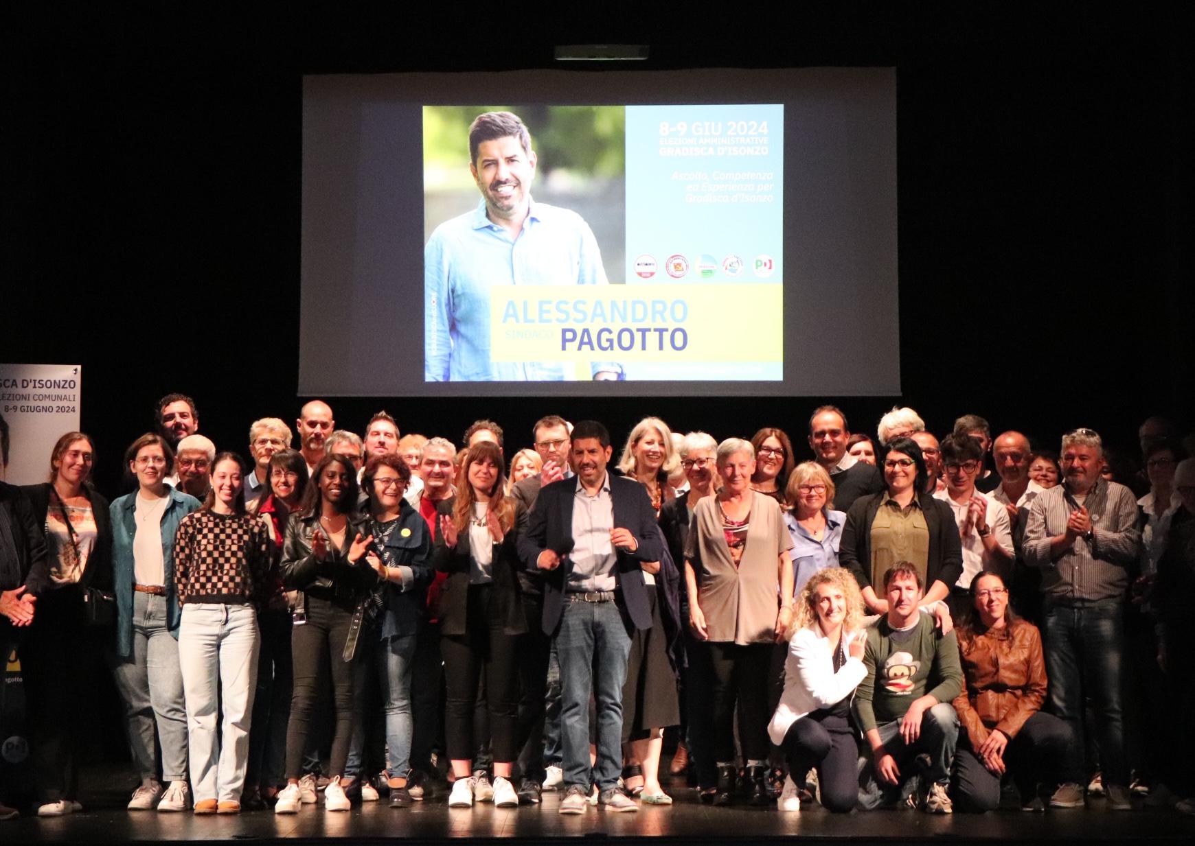 Copertina per Pagotto schiera il campo largo, «portati 12 milioni di contributi a Gradisca»