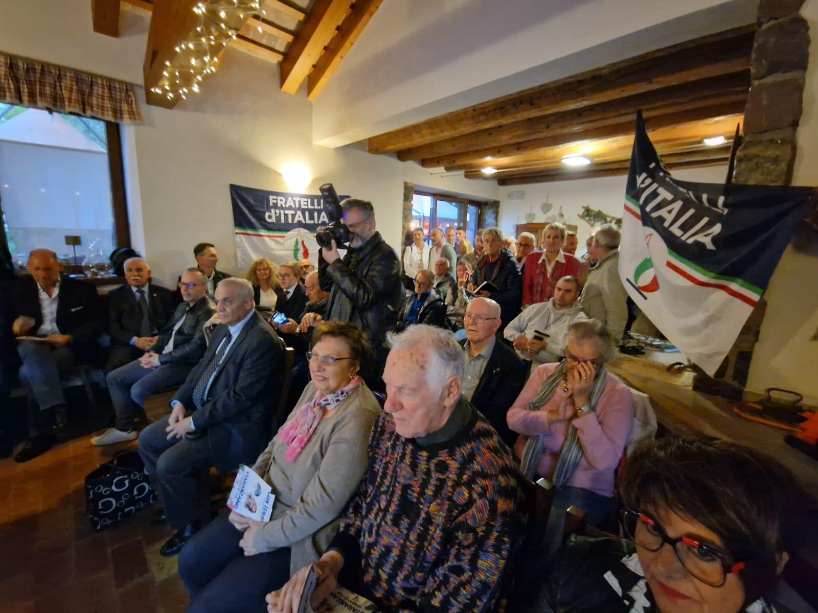 Copertina per FdI presenta la squadra con Venudo a Staranzano, «serve un cambiamento»