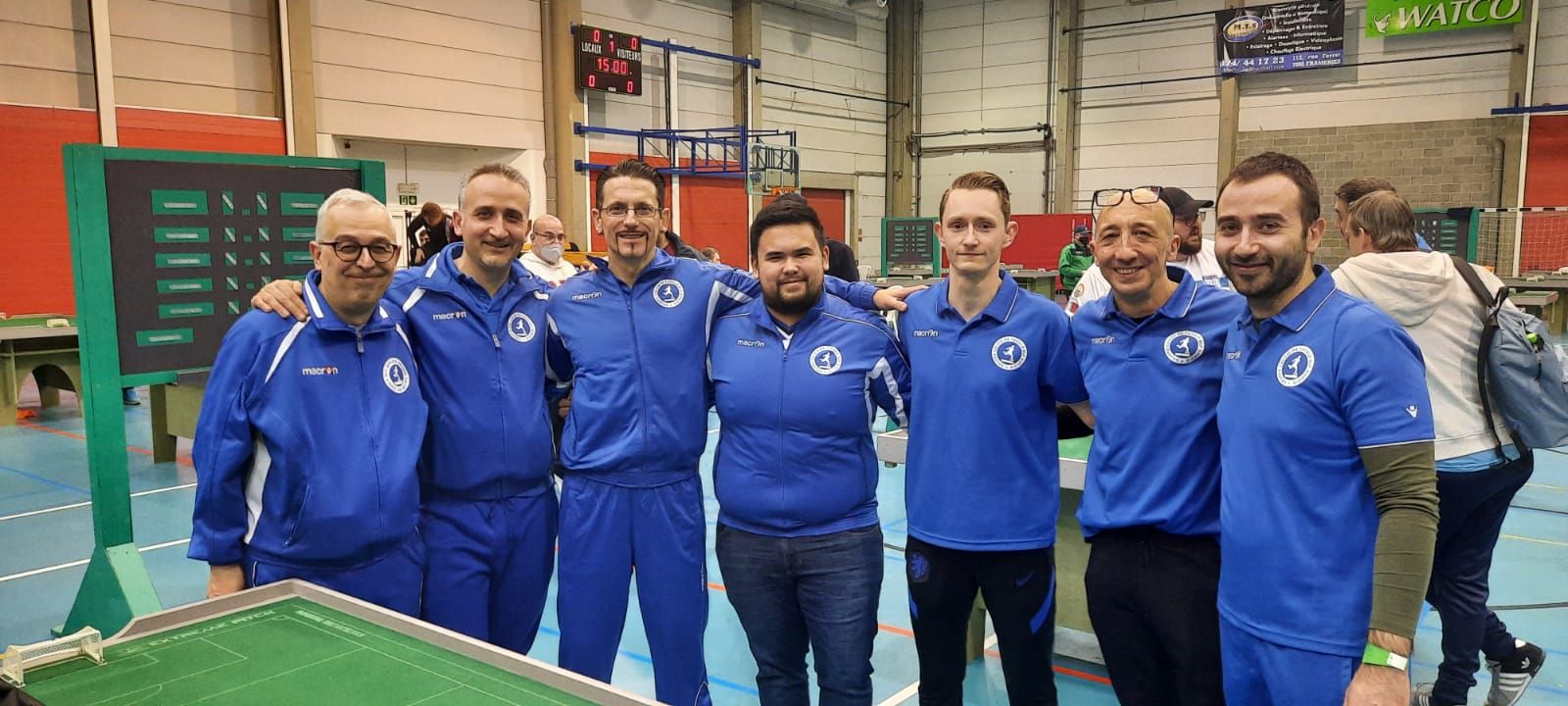 Immagine per Il subbuteo di Gorizia tra i big d'Europa, emozioni al torneo in Belgio