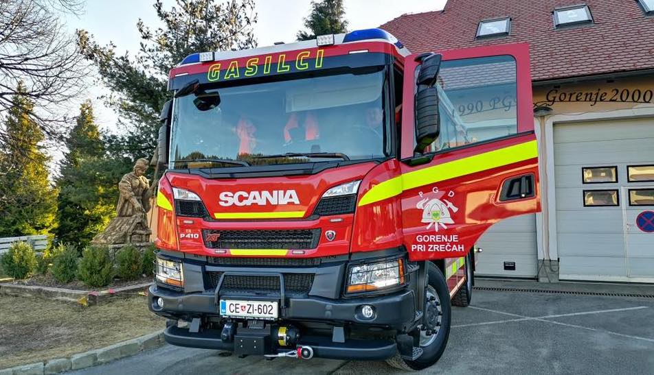 Immagine per Incendio nella notte a Nova Gorica, fiamme nella Valle del Vipacco