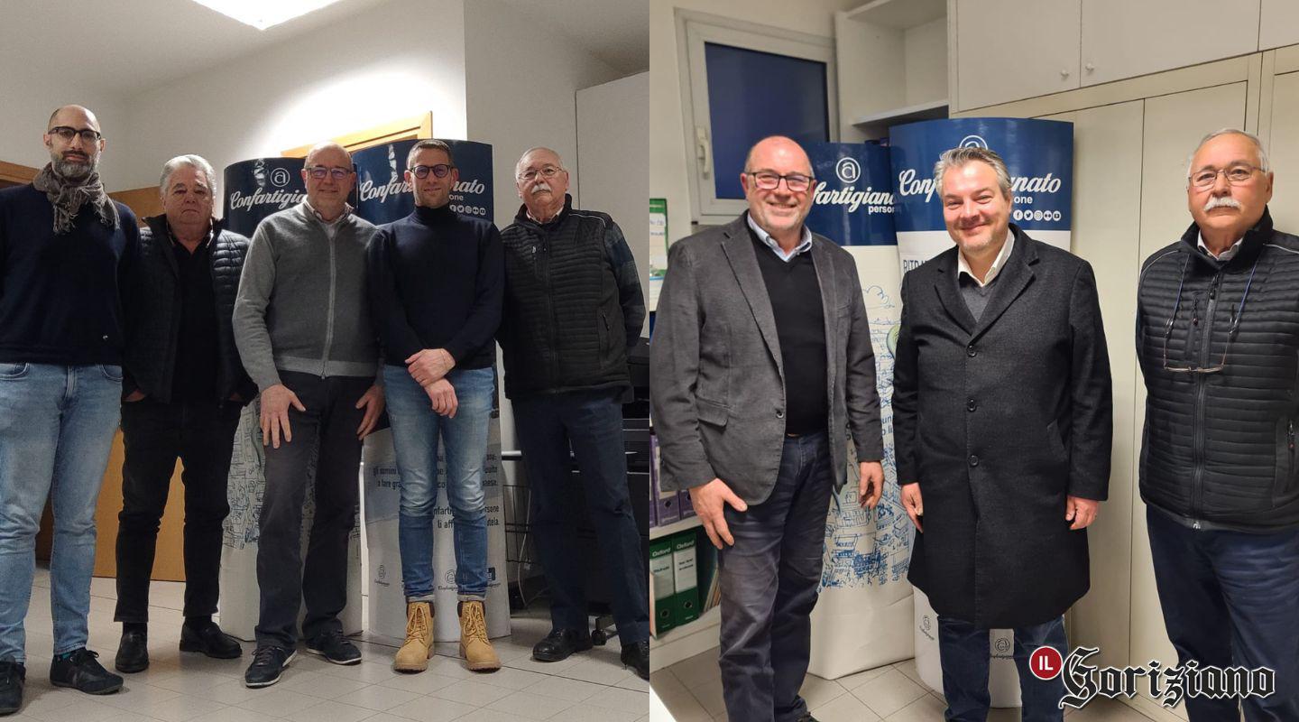 Immagine per Furlan e Bernardis con gli artigiani di Gorizia, idee per aiutare le aziende