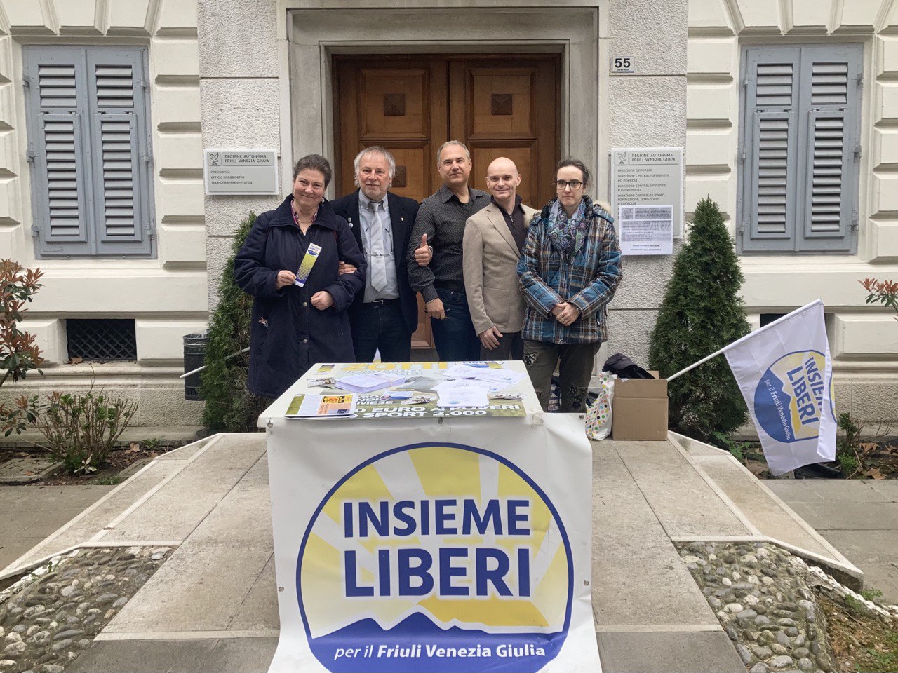 Copertina per La corsa di Insieme Liberi a Gorizia, «no censura e ideologia gender»