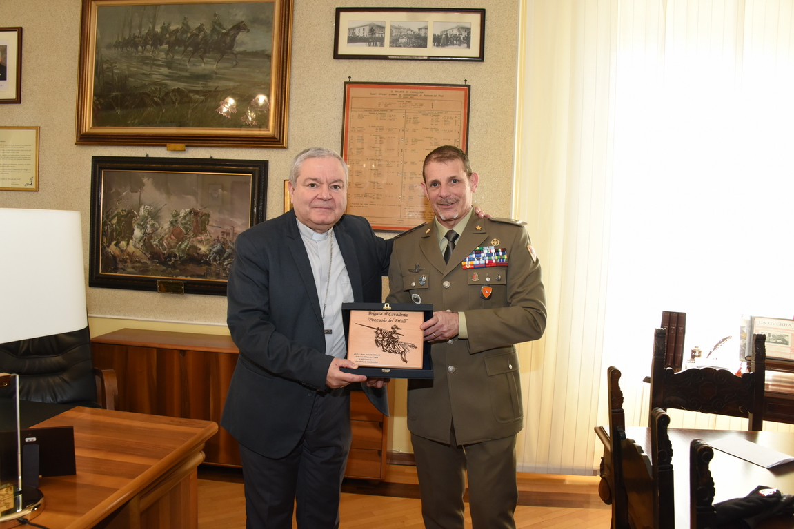 Immagine per Gorizia, l'arcivescovo Marcianò celebra il Precetto pasquale delle forze armate