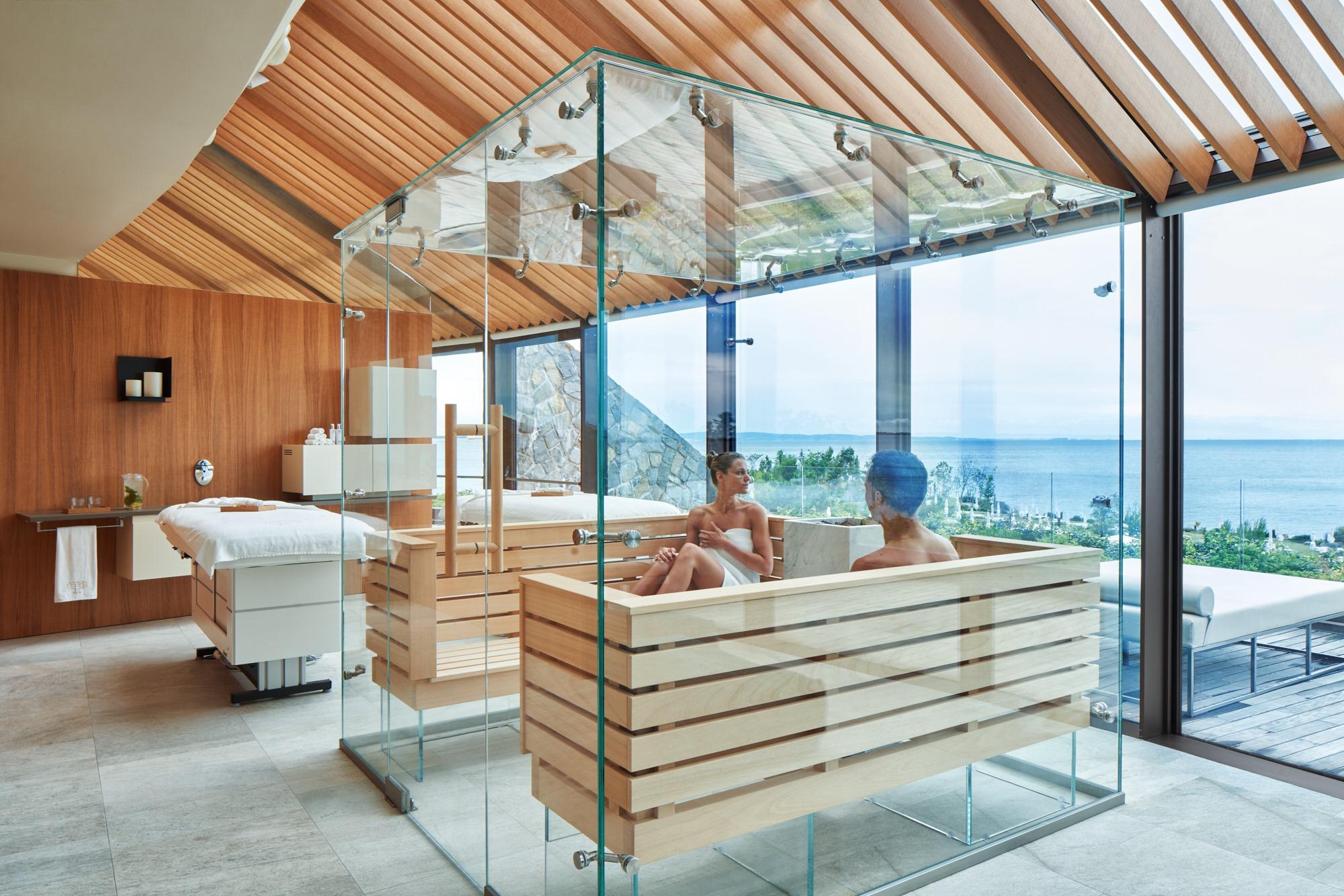 Copertina per Portopiccolo ha la sua nuova Spa, rinnovata l'area sulla costa di Duino