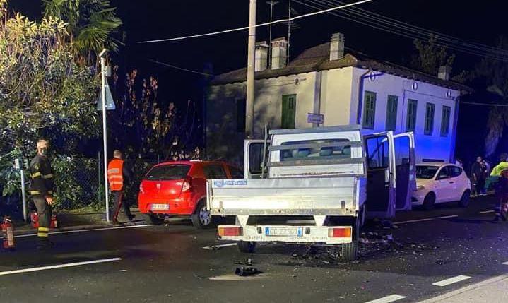 Immagine per Incidente nella notte sulla regionale, due persone ferite a Fogliano