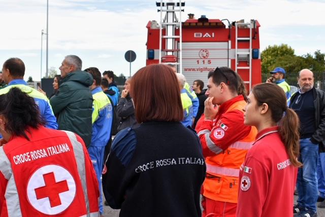 Copertina per Porte aperte in sede Protezione civile, volontari a Monfalcone