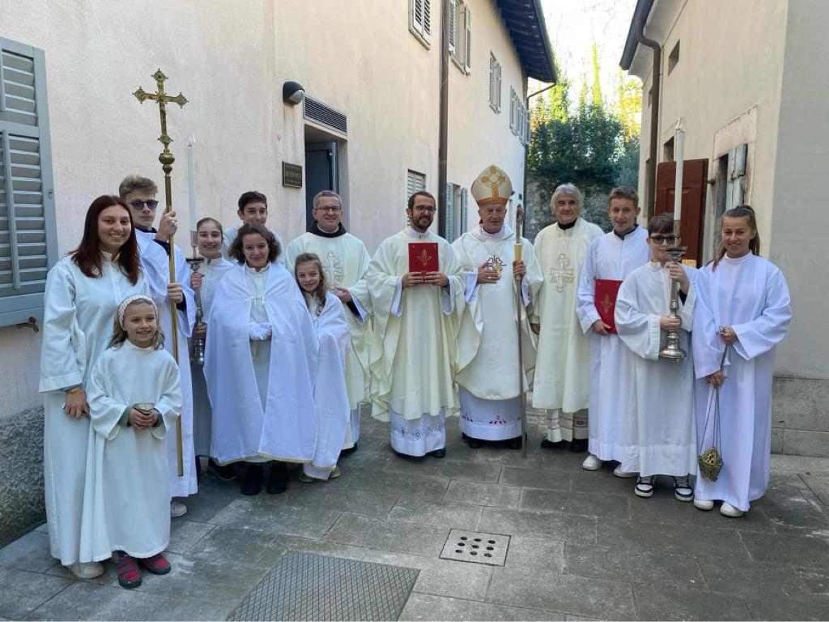 Copertina per Festa al Centro pastorale sloveno di Gorizia, ospite il vescovo Jamnik di Lubiana