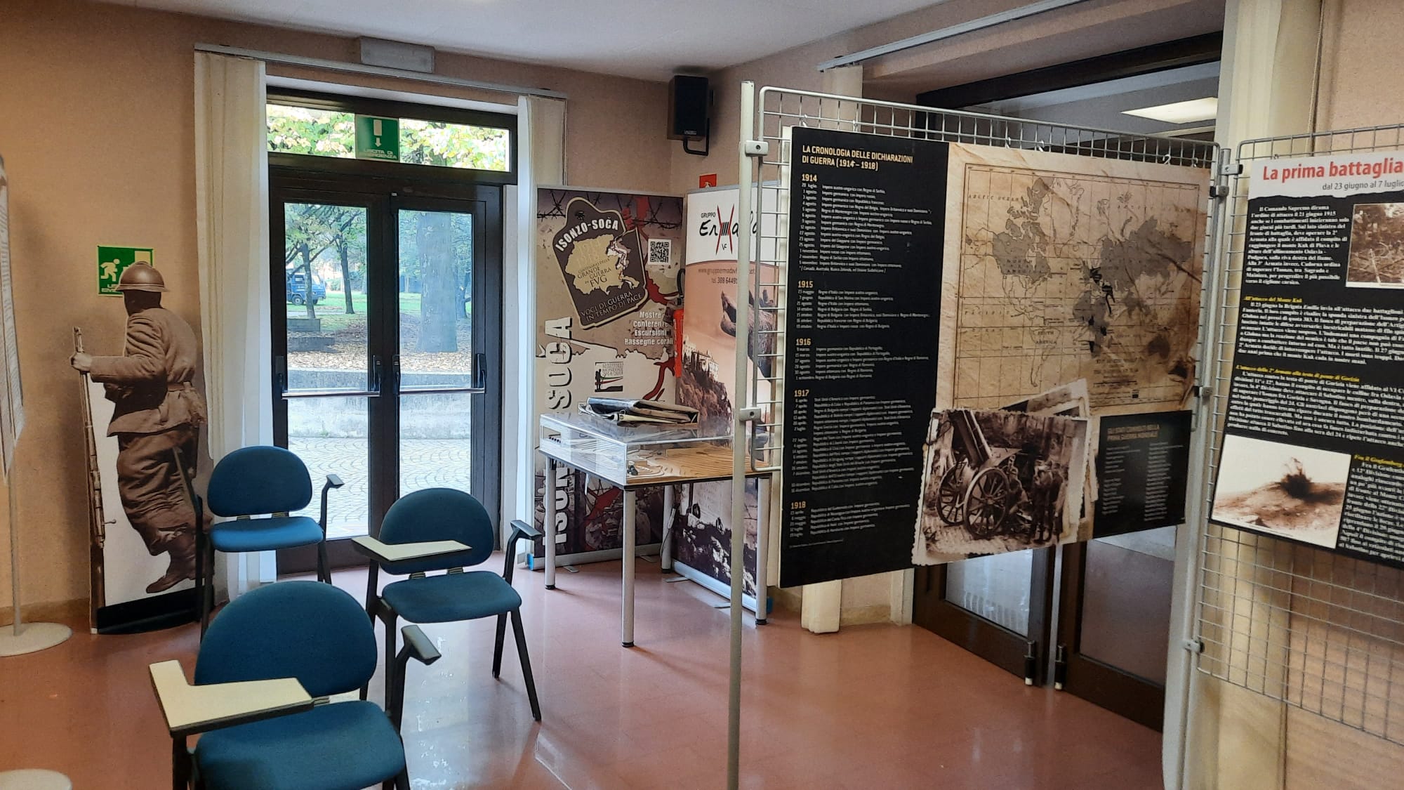 Immagine per Capriva ricorda le battaglie dell'Isonzo, «Milite ignoto cittadino onorario» 