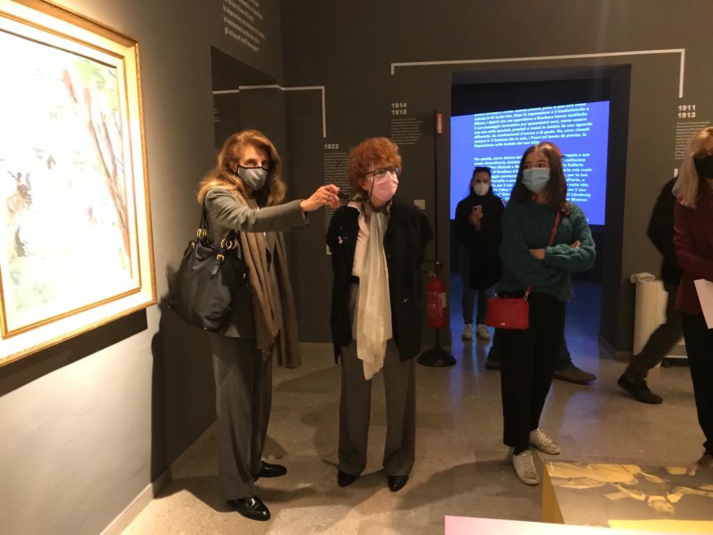 Copertina per L'ultimo dono di Milva a Gradisca, cresce l'arte nella Galleria Spazzapan