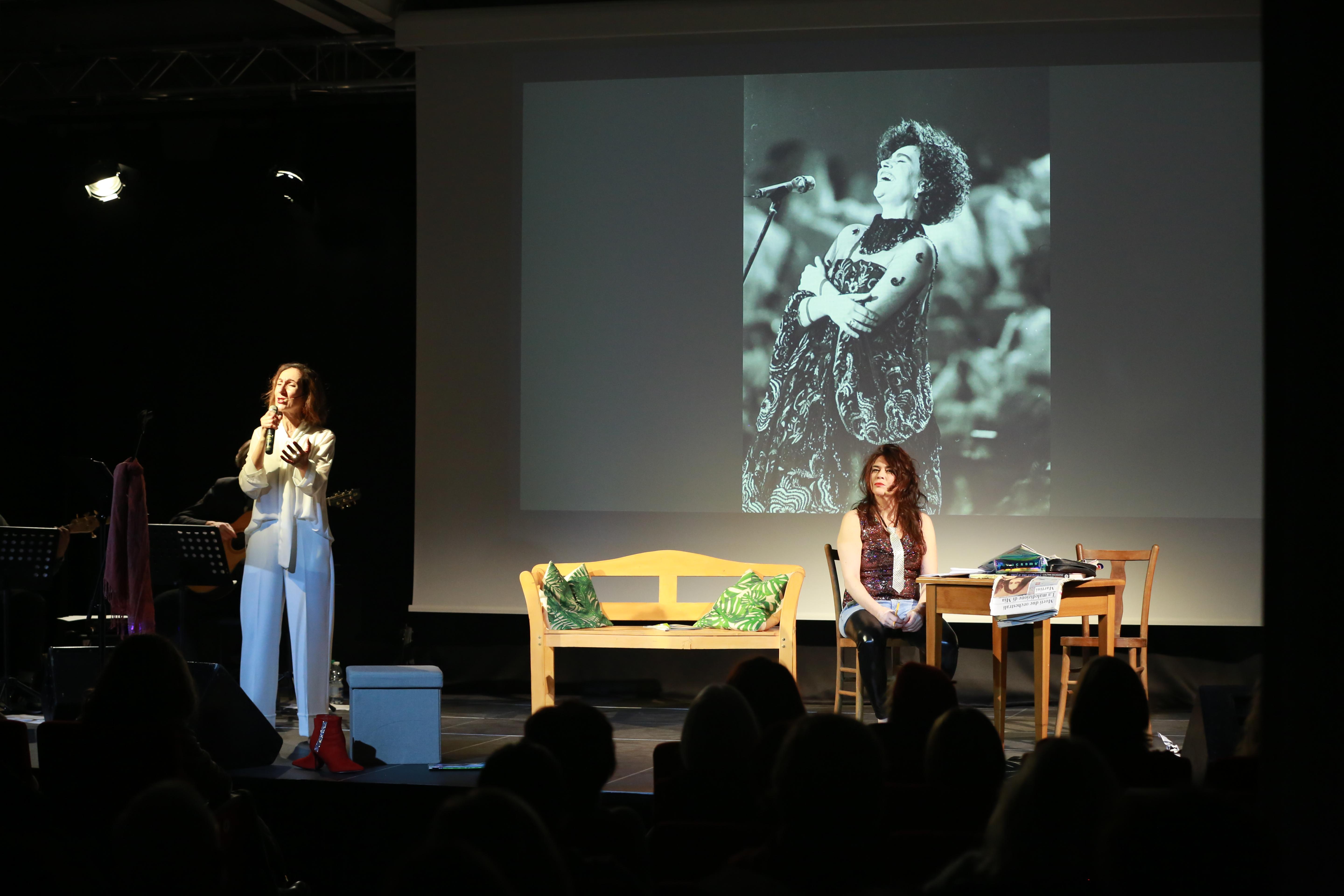 Copertina per Gorizia, le vite di Mia Martini e Loredana Bertè sul palco con Alienazioni