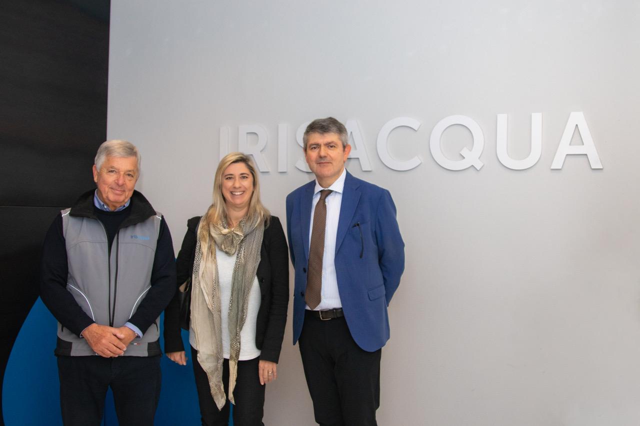 Immagine per Amirante visita la sede di Irisacqua, presentati investimenti a Gorizia