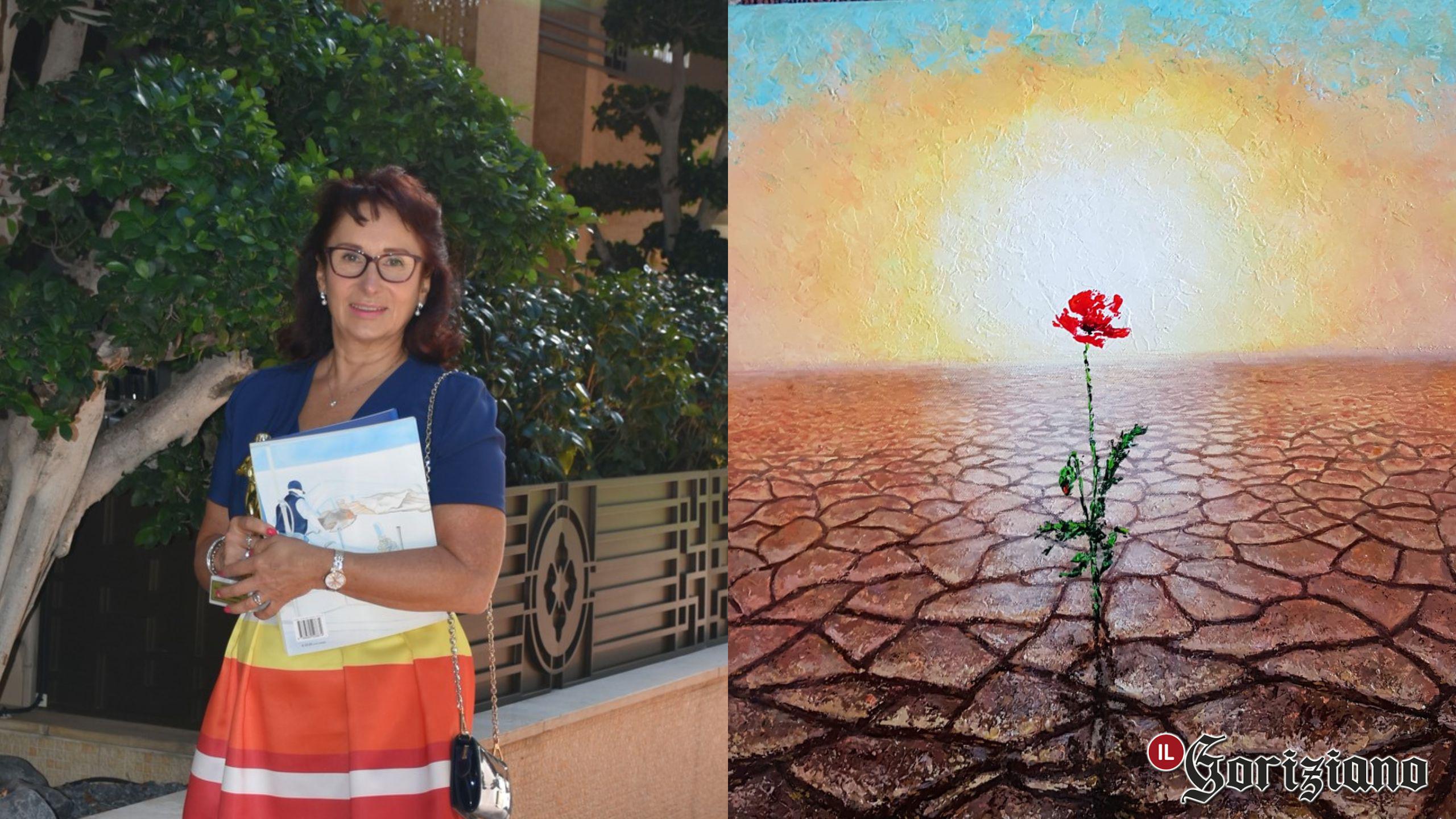 Copertina per L'arte della pittrice russa Irina Ganiceva, apre la sua mostra a Gorizia