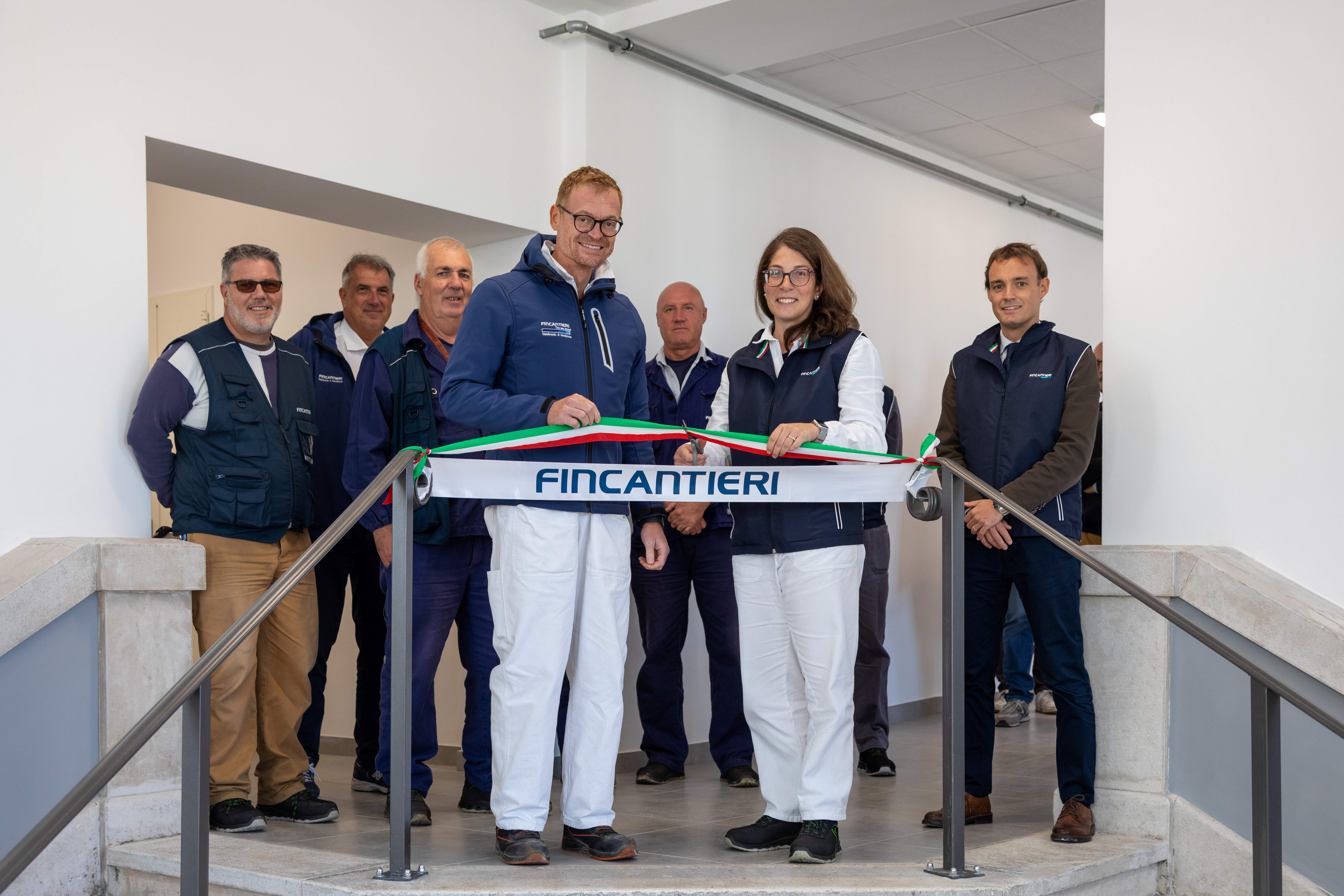 Immagine per Fincantieri apre l'area spogliatoi, 400 armadietti per i suoi operai a Monfalcone