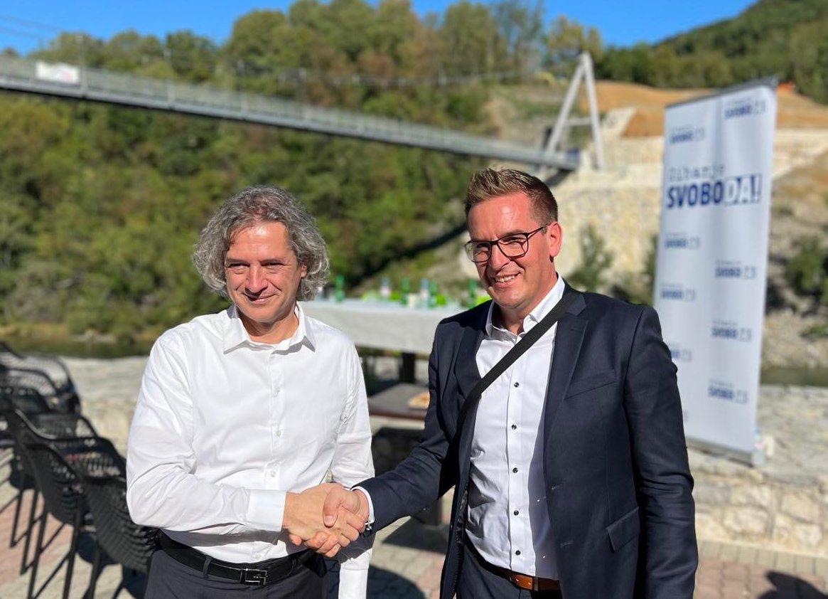 Copertina per Turel sfida il sindaco Miklavič, il partito di Golob in corsa a Nova Gorica