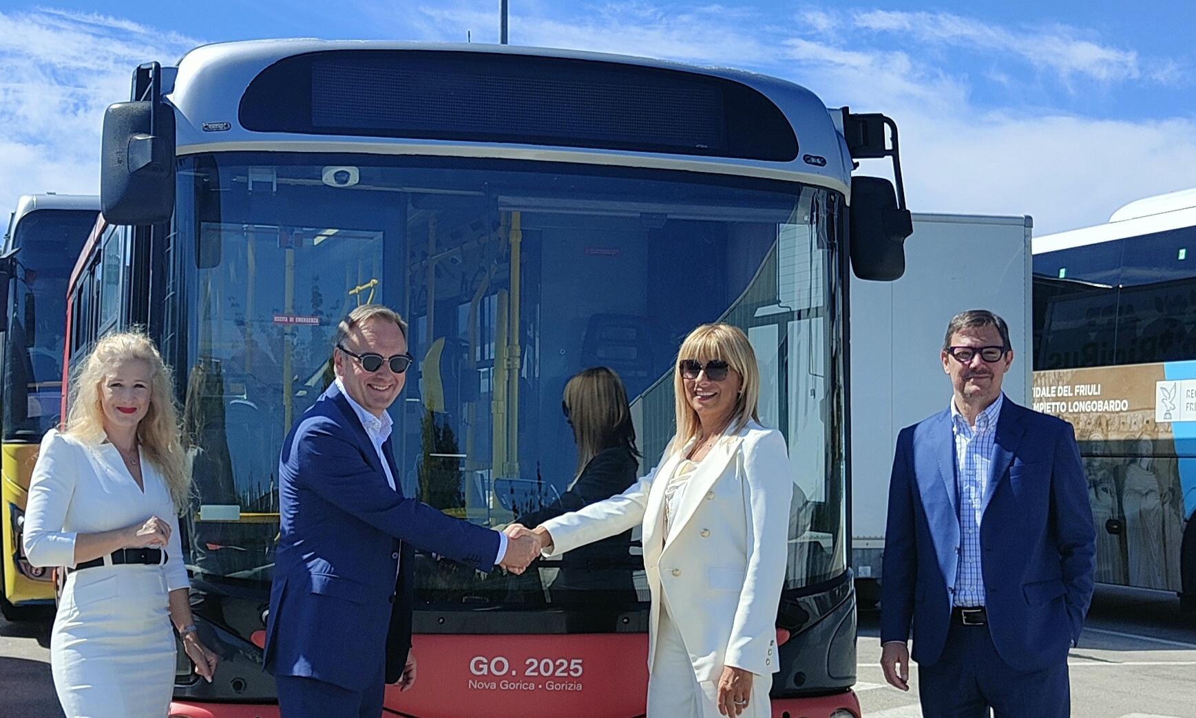 Copertina per Riparte la linea transfrontaliera, in bus tra Gorizia e Nova Gorica