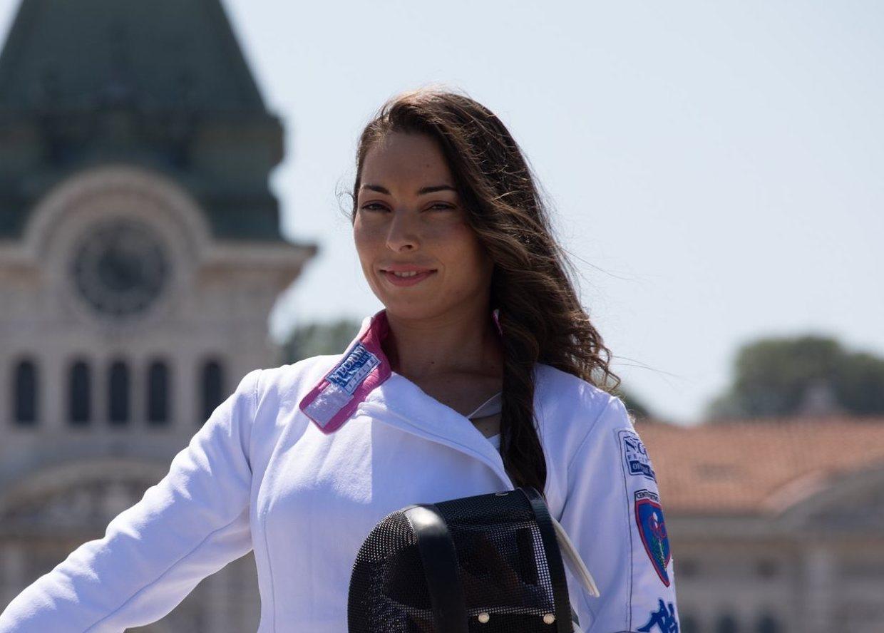 Immagine per La campionessa di spada Navarria a Romans, apre la palestra nel parco
