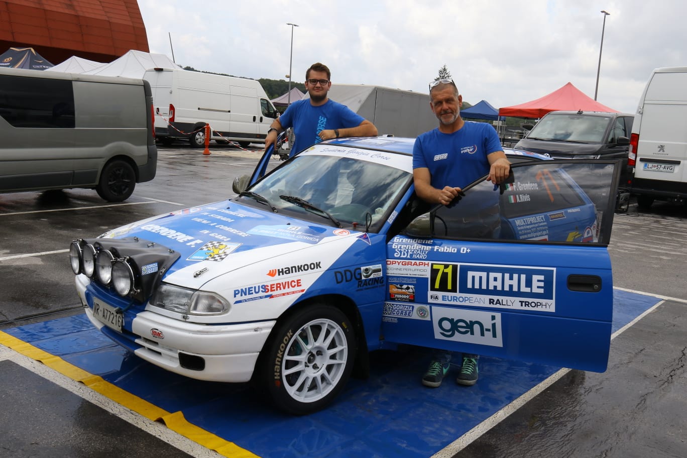 Immagine per Gorizia Corse protagonista al rally di Nova Gorica, argento in Mitropa Cup