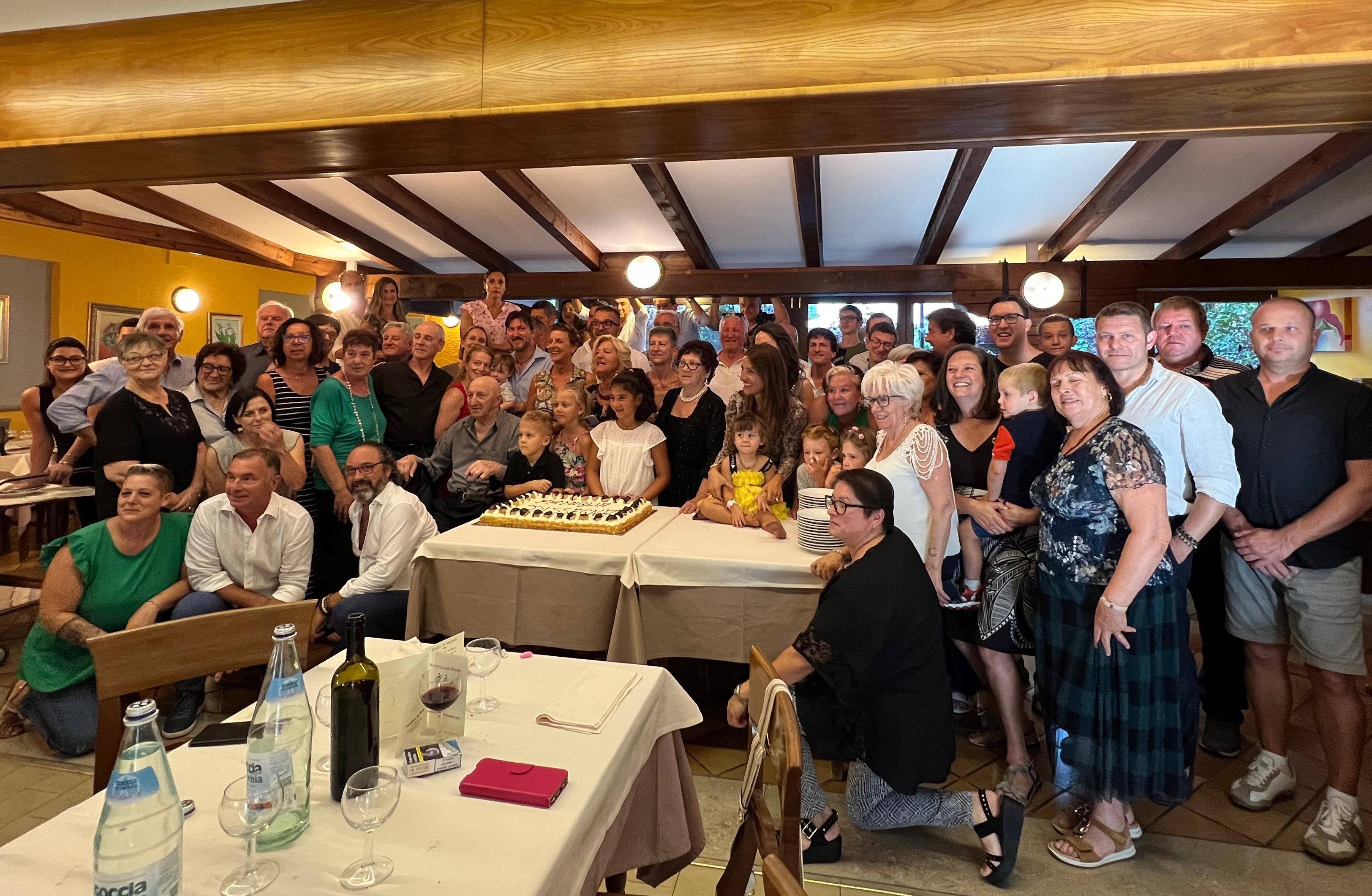 Immagine per Arrivati a Viscone 90 anni fa dal Veneto, la festa in casa Dissegna